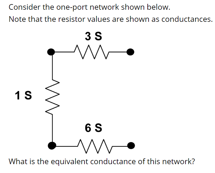 Solved Consider the one-port network shown below. Note that | Chegg.com