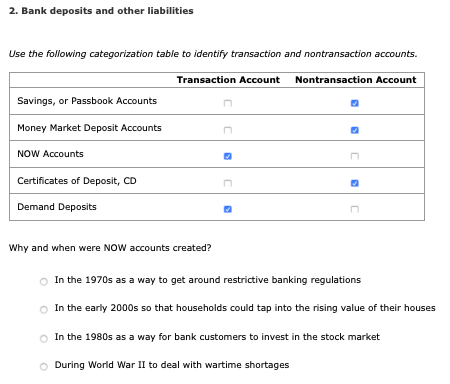 Money market deposit account risk