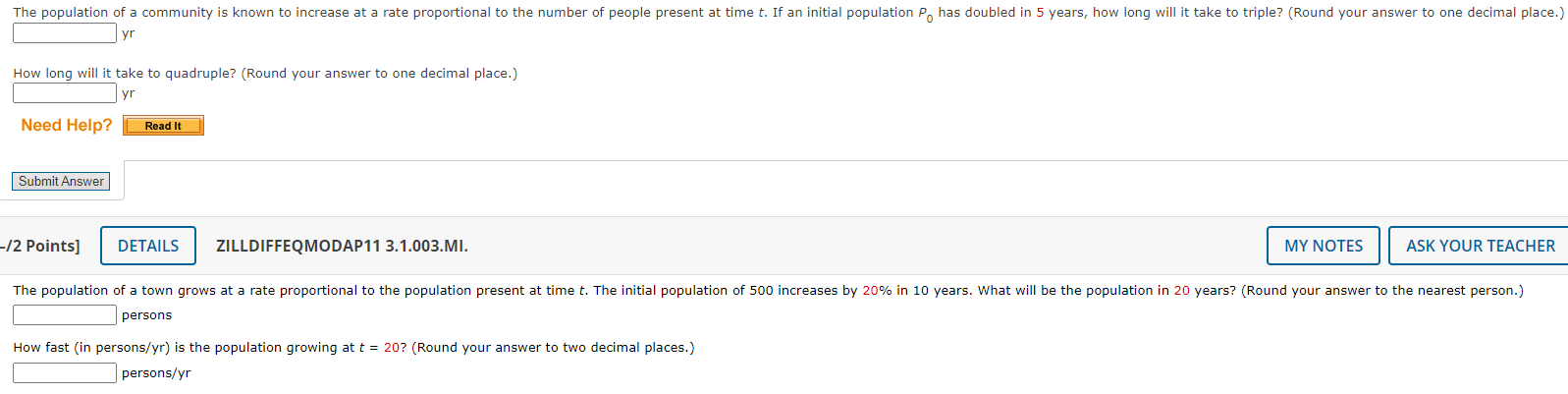 solved-the-population-of-a-community-is-known-to-increase-at-chegg