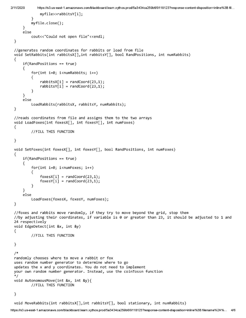 General Instructions: Read the problem description | Chegg.com