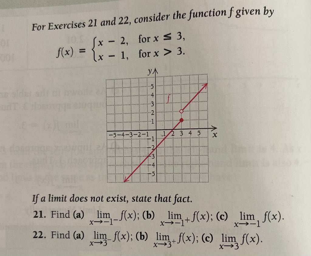 Solved For Exercises 21 and 22, consider the function f | Chegg.com