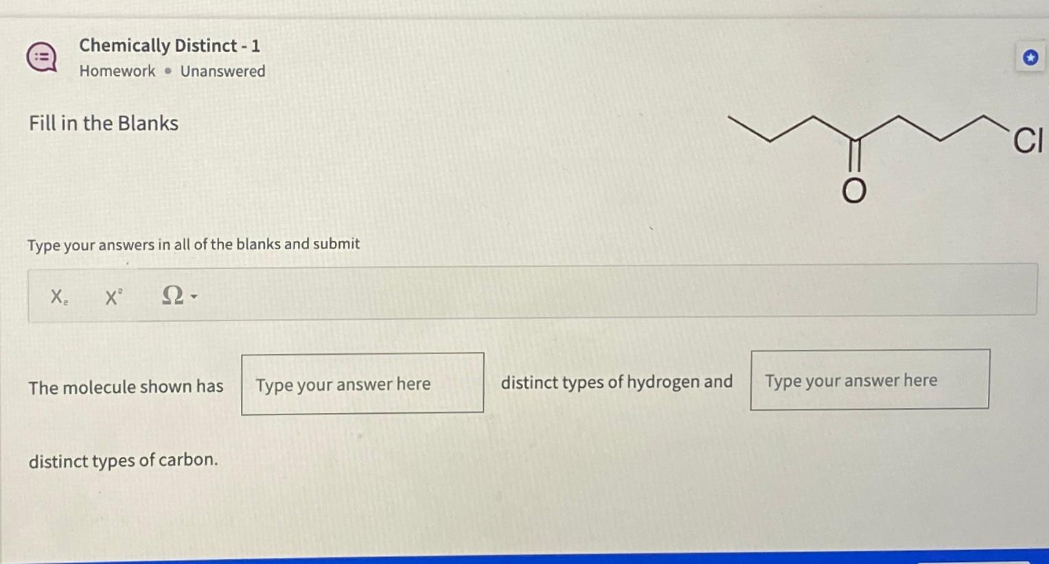 Solved Fill in the Blanks Type your answers in all of the | Chegg.com