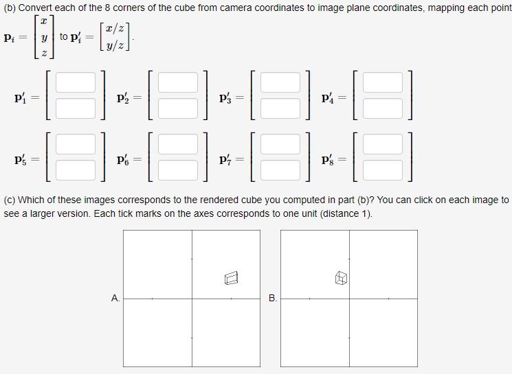 Solved (1 point) This problem is about perspective | Chegg.com