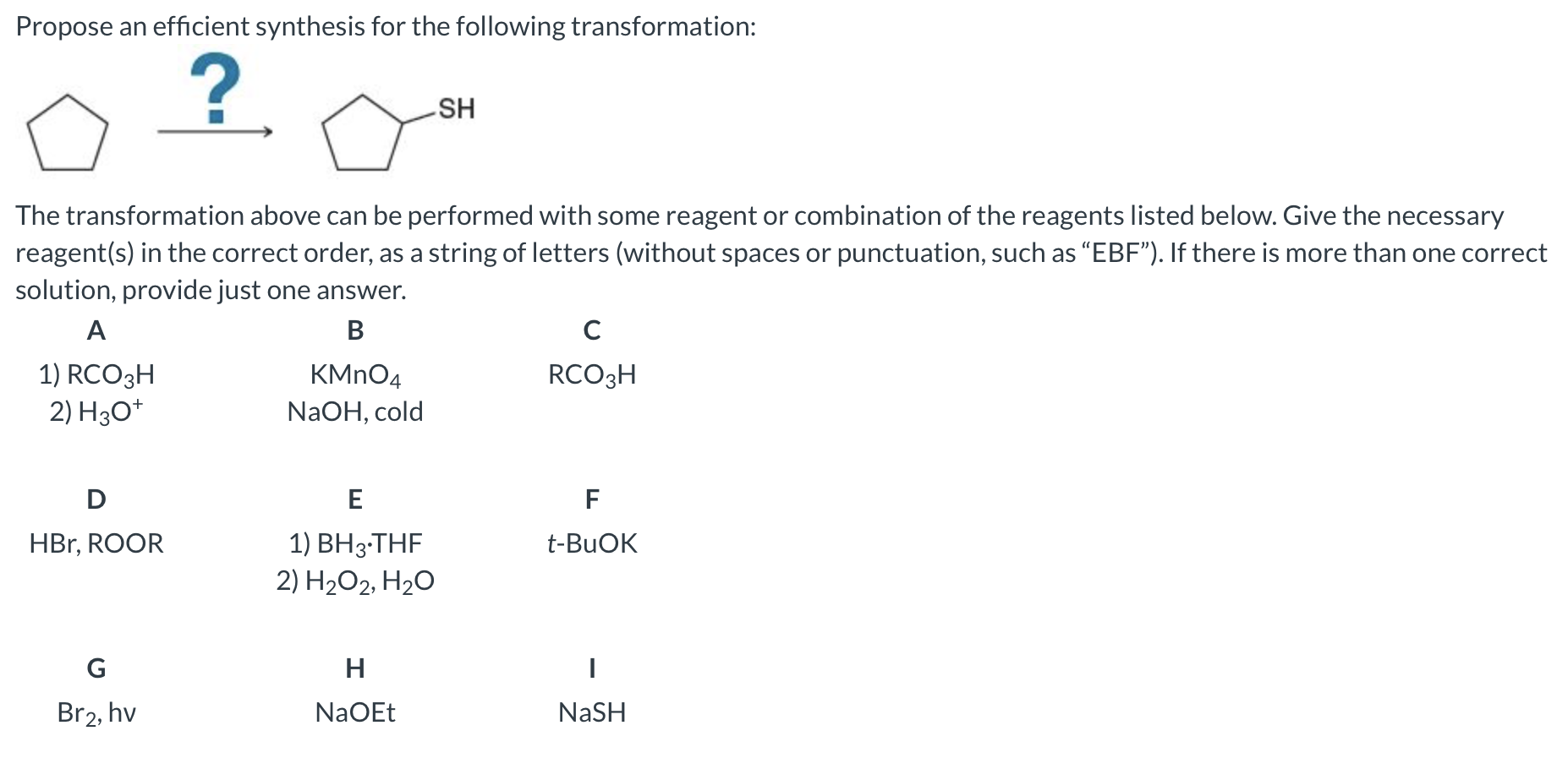 Solved Propose An Efficient Synthesis For The Following | Chegg.com