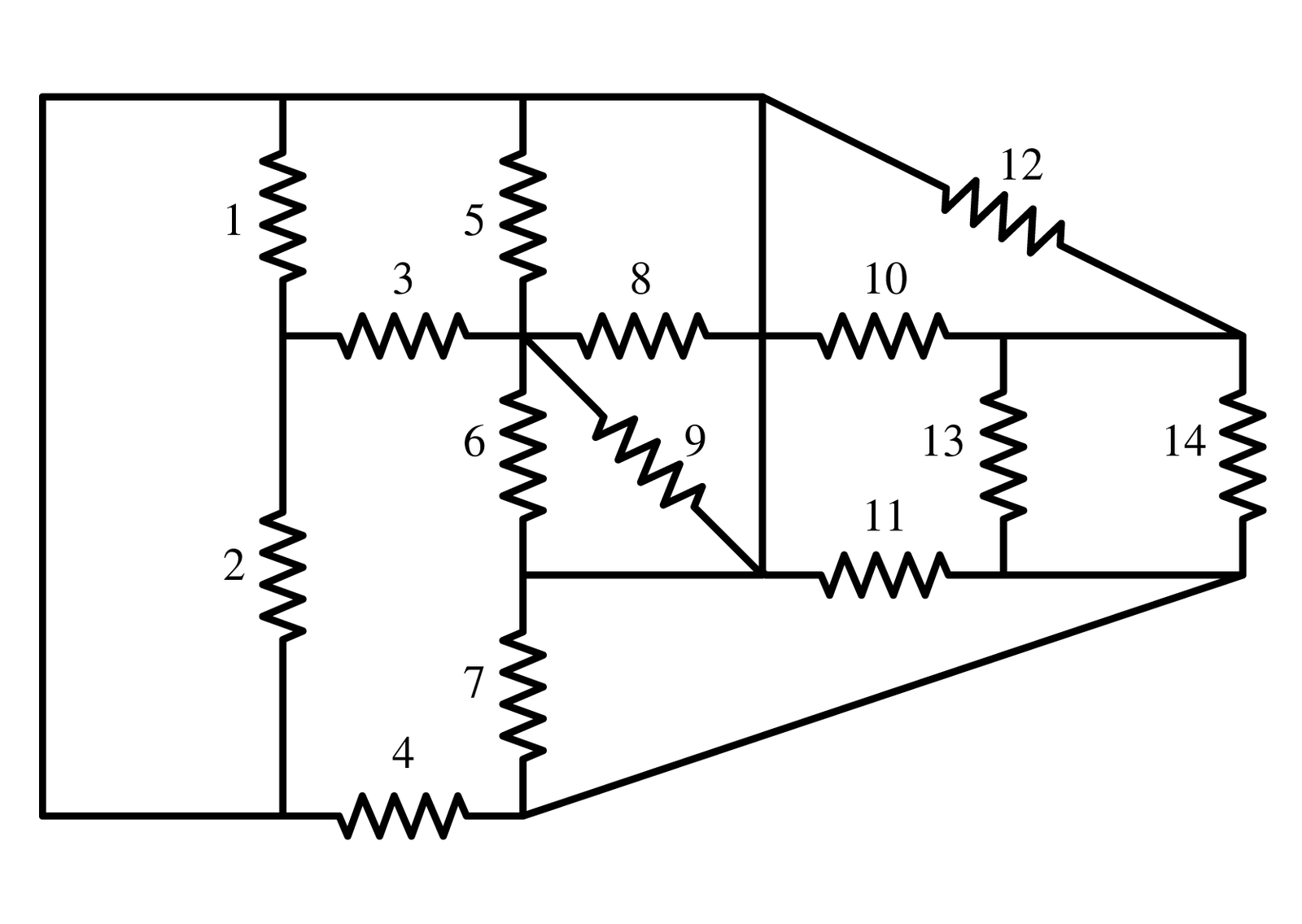 Solved Examine the resistor network. The answers to each of