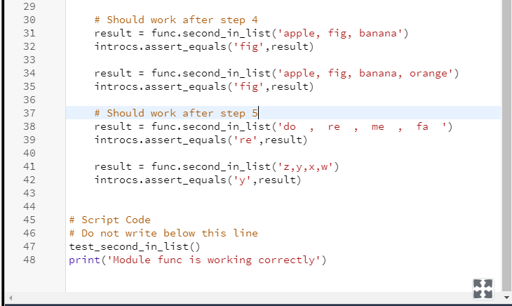 assignment with return value