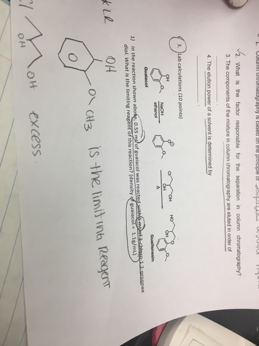 Solved 2. What is the factor responsible for the separation
