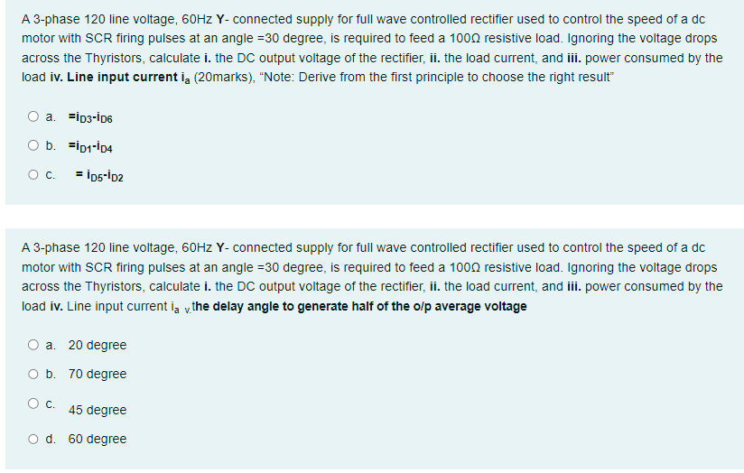 Solved A 3-phase 120 line voltage, 60 Hz Y-connected supply | Chegg.com