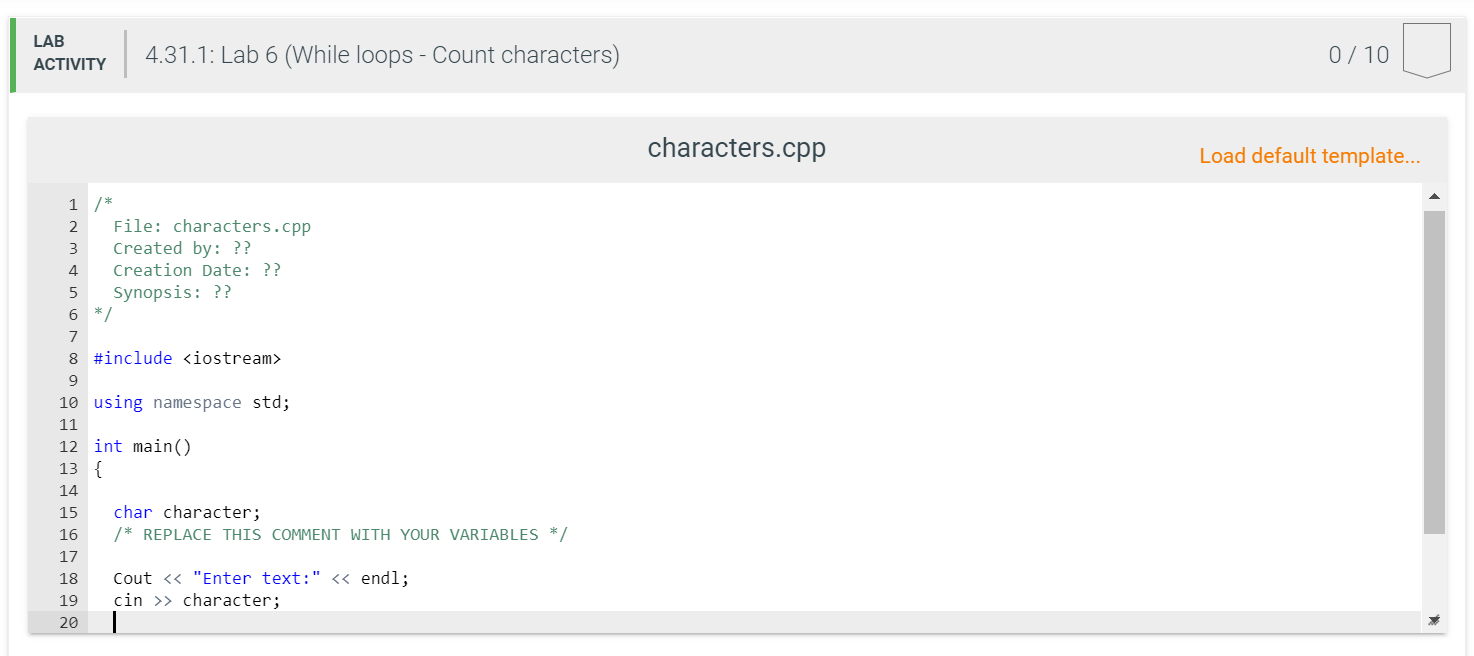 Solved Programming Instructions Write a program that prompts | Chegg.com