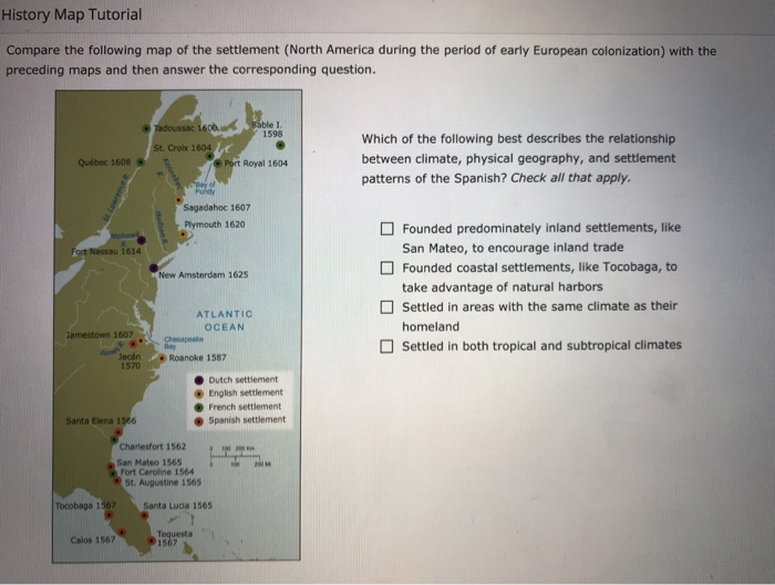 Dutch Colonization Map
