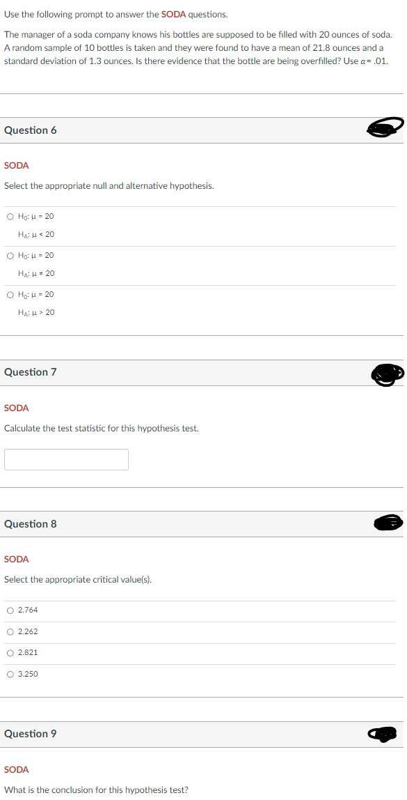 Solved Use the following prompt to answer the SODA