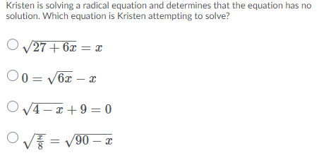 radical equation