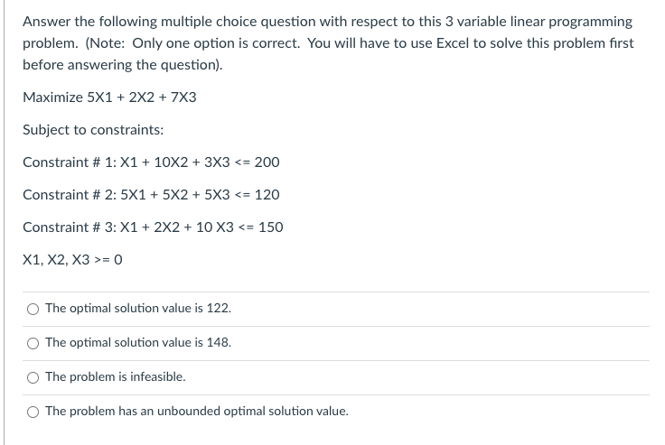 Solved Answer the following multiple choice question with | Chegg.com