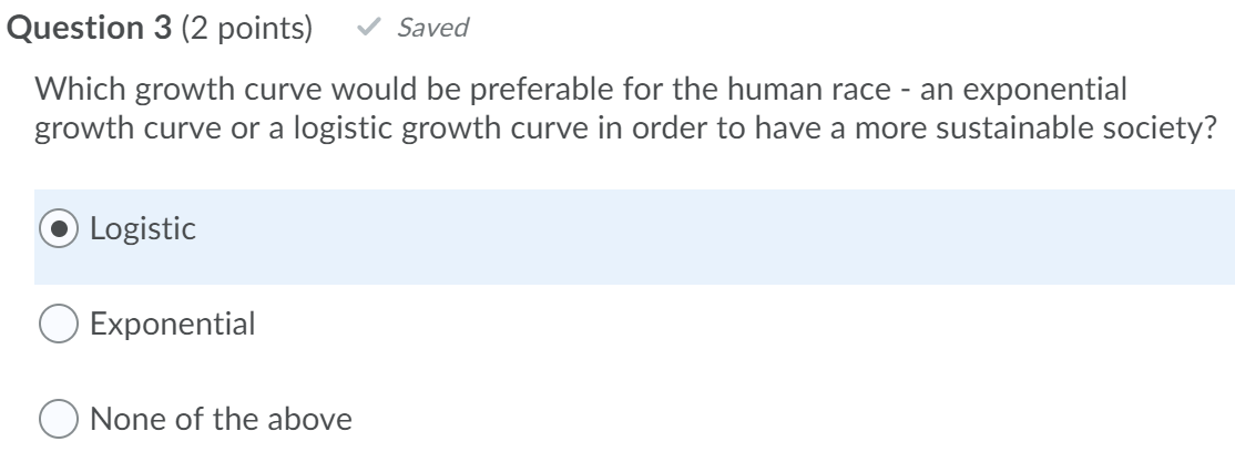 Solved Question 1 (2 points) Saved The graph below shows | Chegg.com