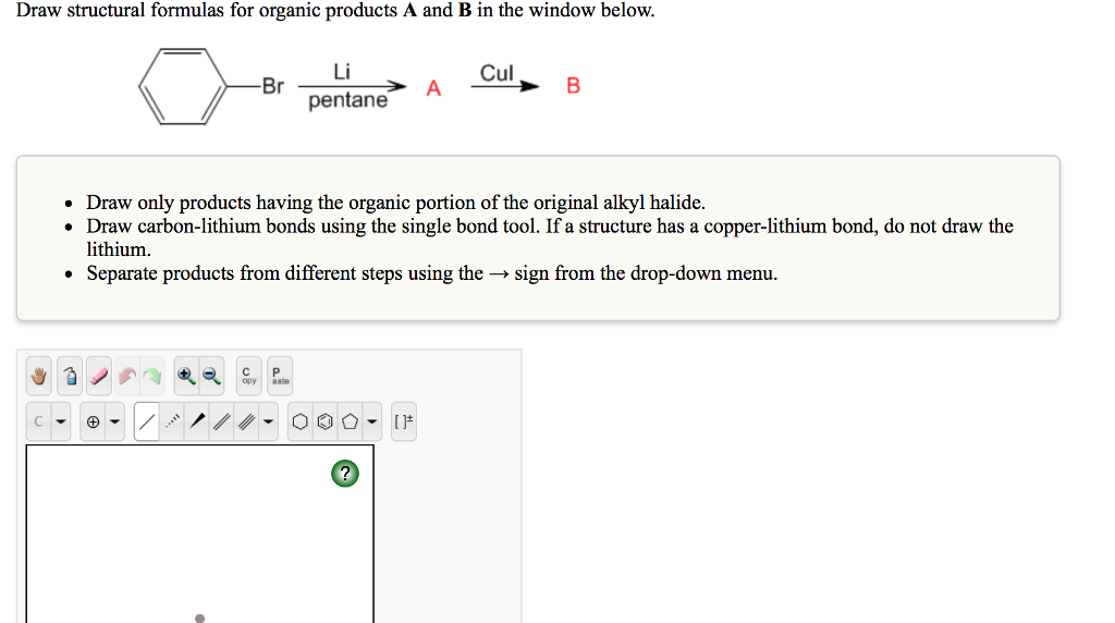Solved Draw structural formulas for organic products A and B | Chegg.com