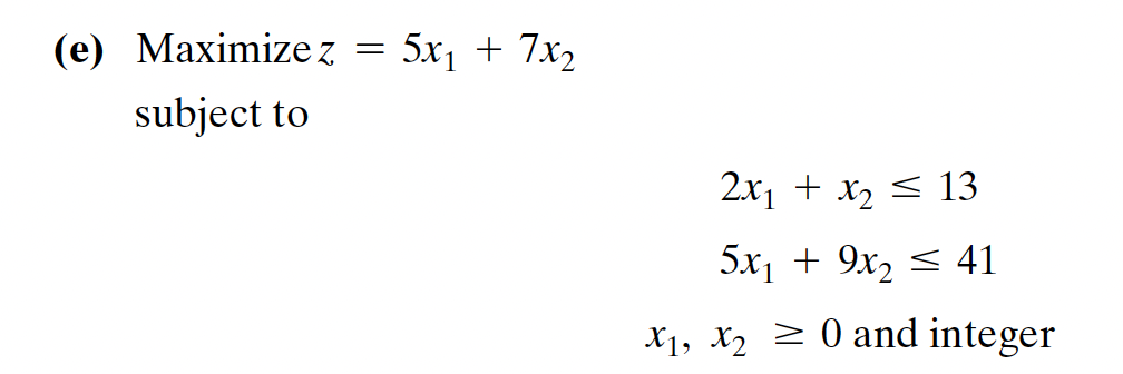 Solved Develop The B&B Tree For Each Of The Following | Chegg.com