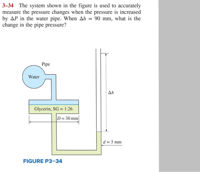 Solved 334 The system shown in the figure is used to