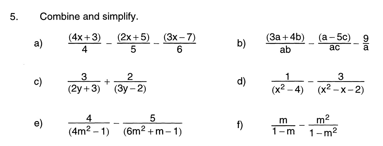 frac x 3 5 = frac 4x 4 6