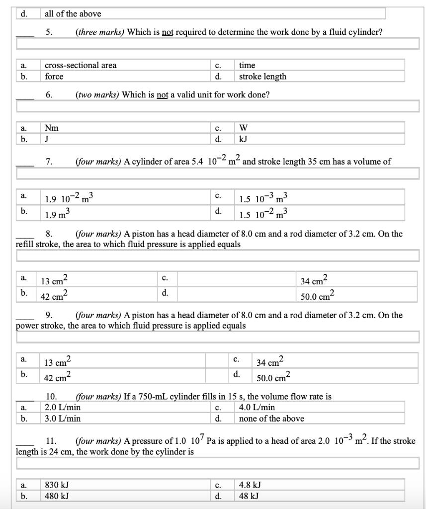 Solved d. all of the above 5. (three marks) Which is not | Chegg.com