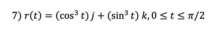 Please find the length of the curve: | Chegg.com
