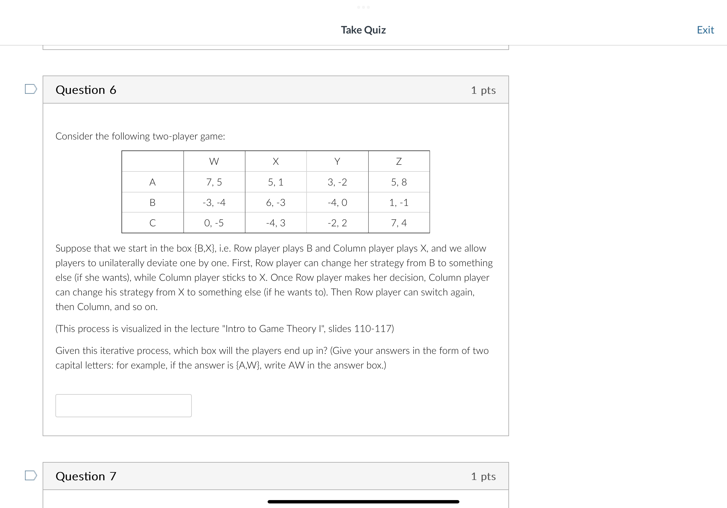 Solved Consider The Following Two-player Game: Suppose That | Chegg.com