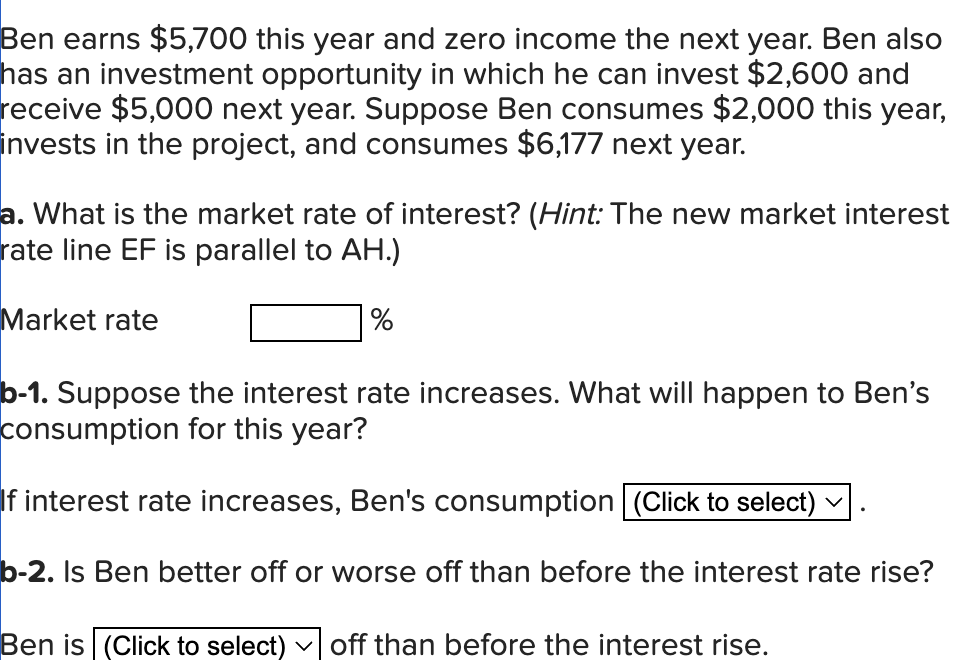 Solved Options For B-1 Increase Or Decrease Options For B-2 | Chegg.com