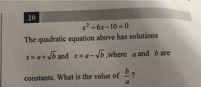 find the value of x 6 2x 10 20