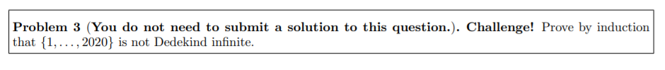 Solved Problem 3 (You do not need to submit a solution to | Chegg.com