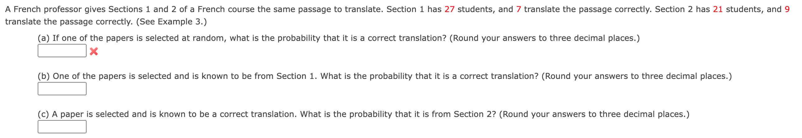 Solved translate the passage correctly. (See Example 3.) (a) | Chegg.com