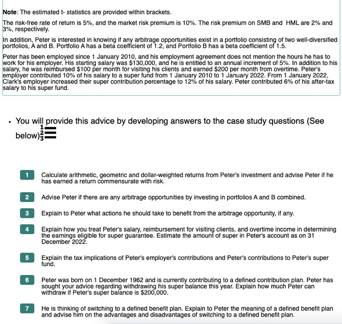 case study financial advisor