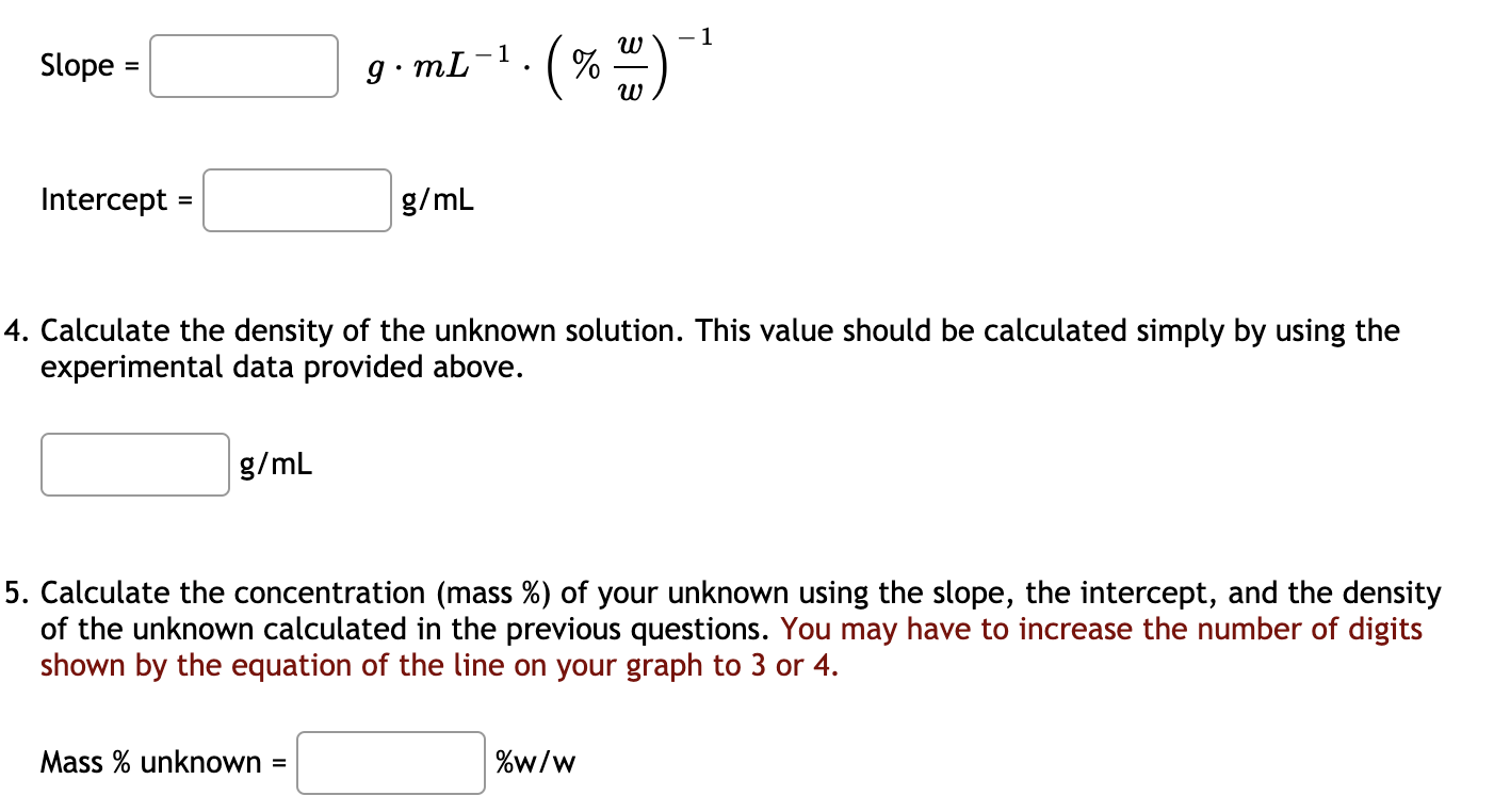 Solved A student performed the experiment at 25 °C as | Chegg.com