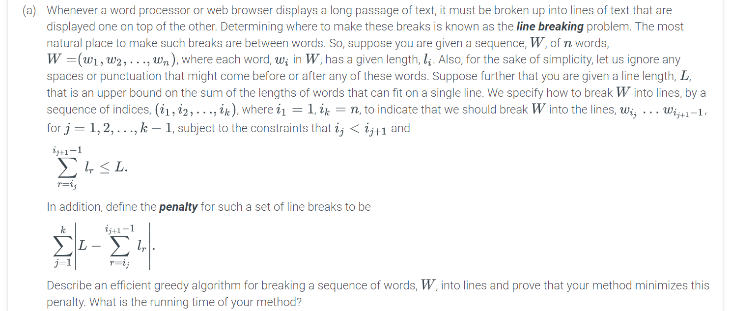 Solved Whenever a word processor or web browser displays a | Chegg.com