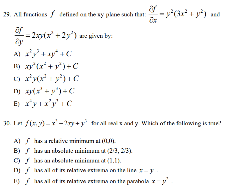 Solved Let F G And H Be Functions Of Two Variables That Chegg Com