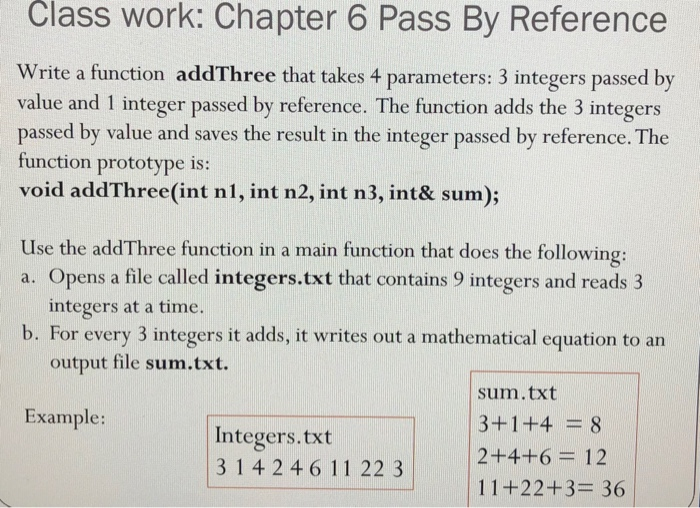 Solved Classwork: Chapter 6 Temperature Converter . Write a | Chegg.com
