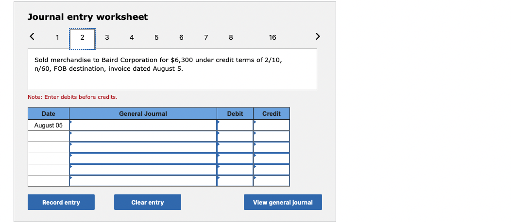 Solved Prepare journal entries to record the following | Chegg.com