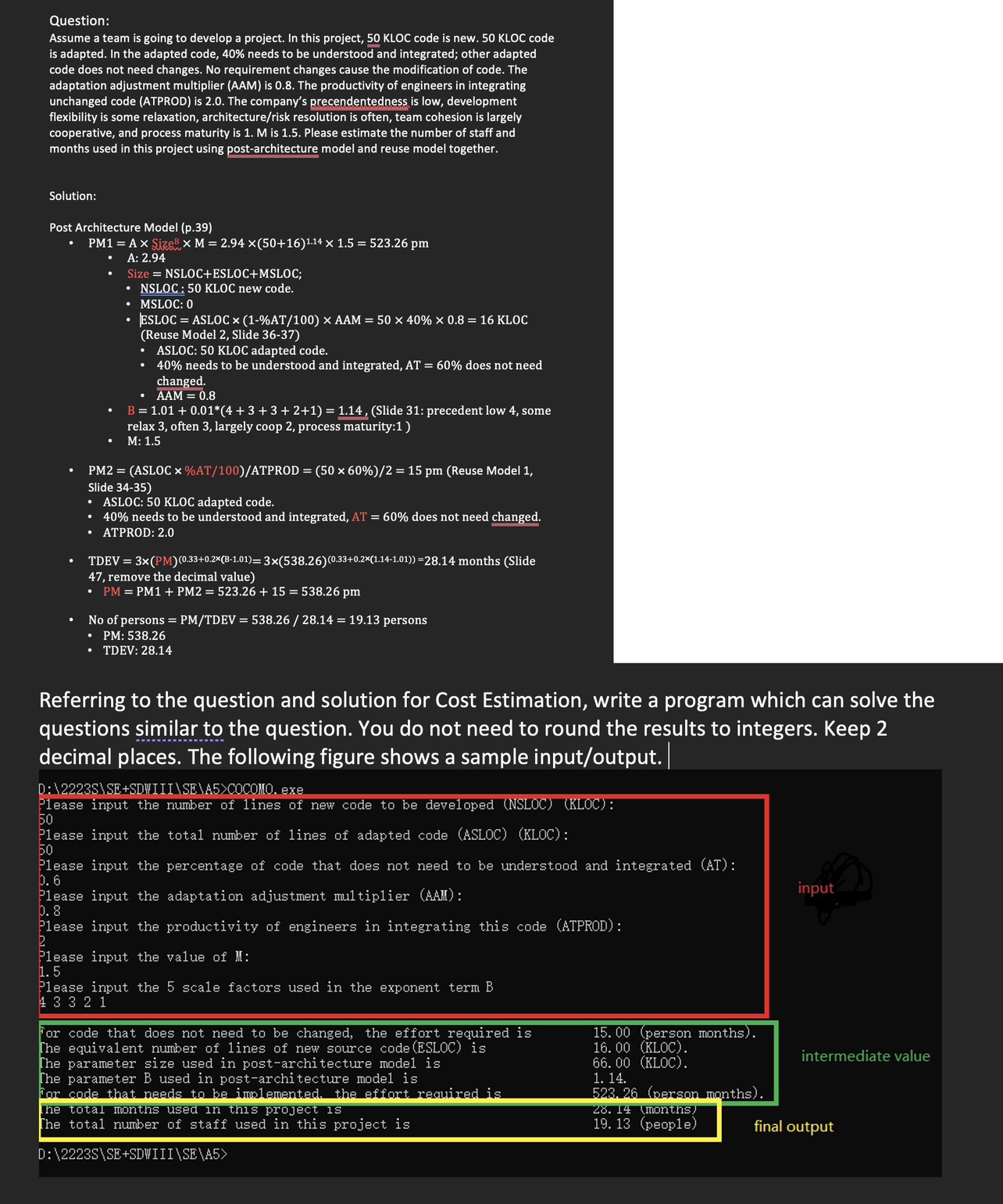 Solved Please write a .c file code about time estimation. | Chegg.com