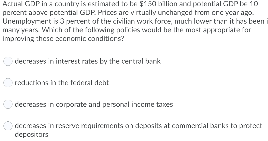 solved-actual-gdp-in-a-country-is-estimated-to-be-150-chegg