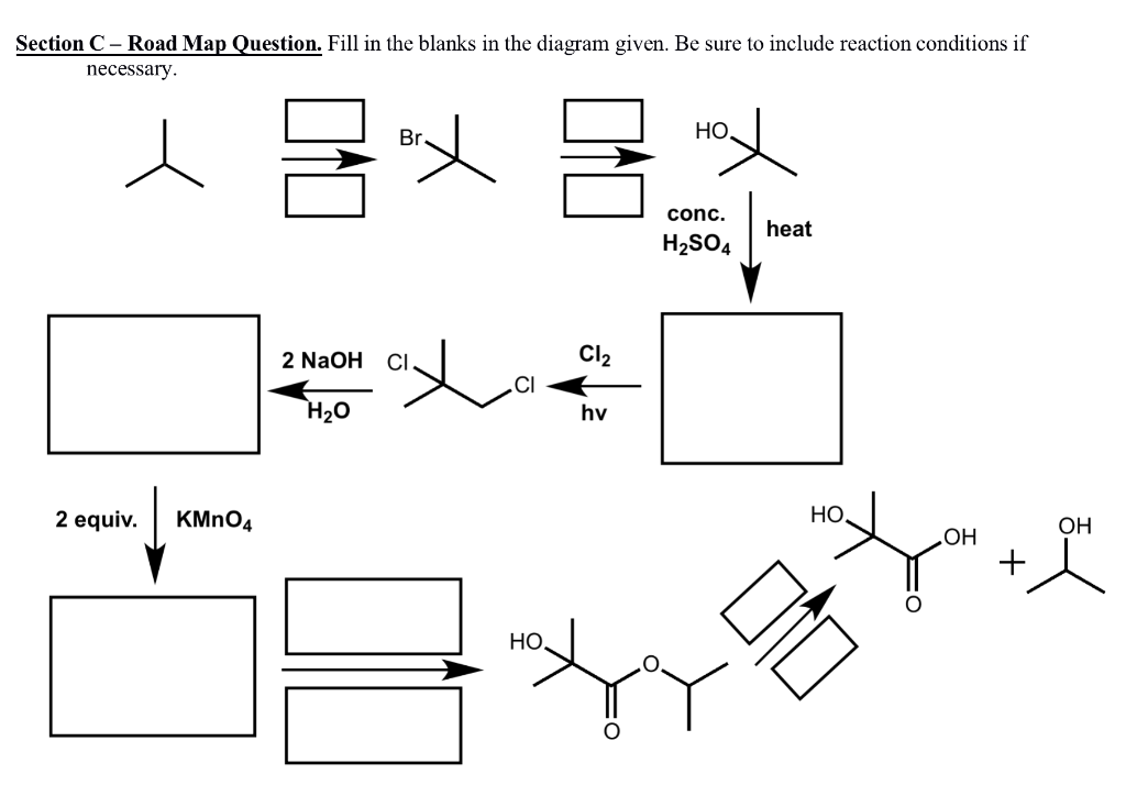 [Solved]: Section C - Road Map Question. Fill in the blank