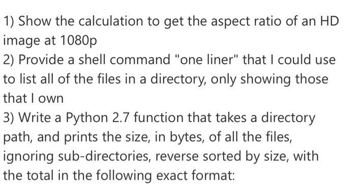 Solved 1) Show the calculation to get the aspect ratio of an | Chegg.com