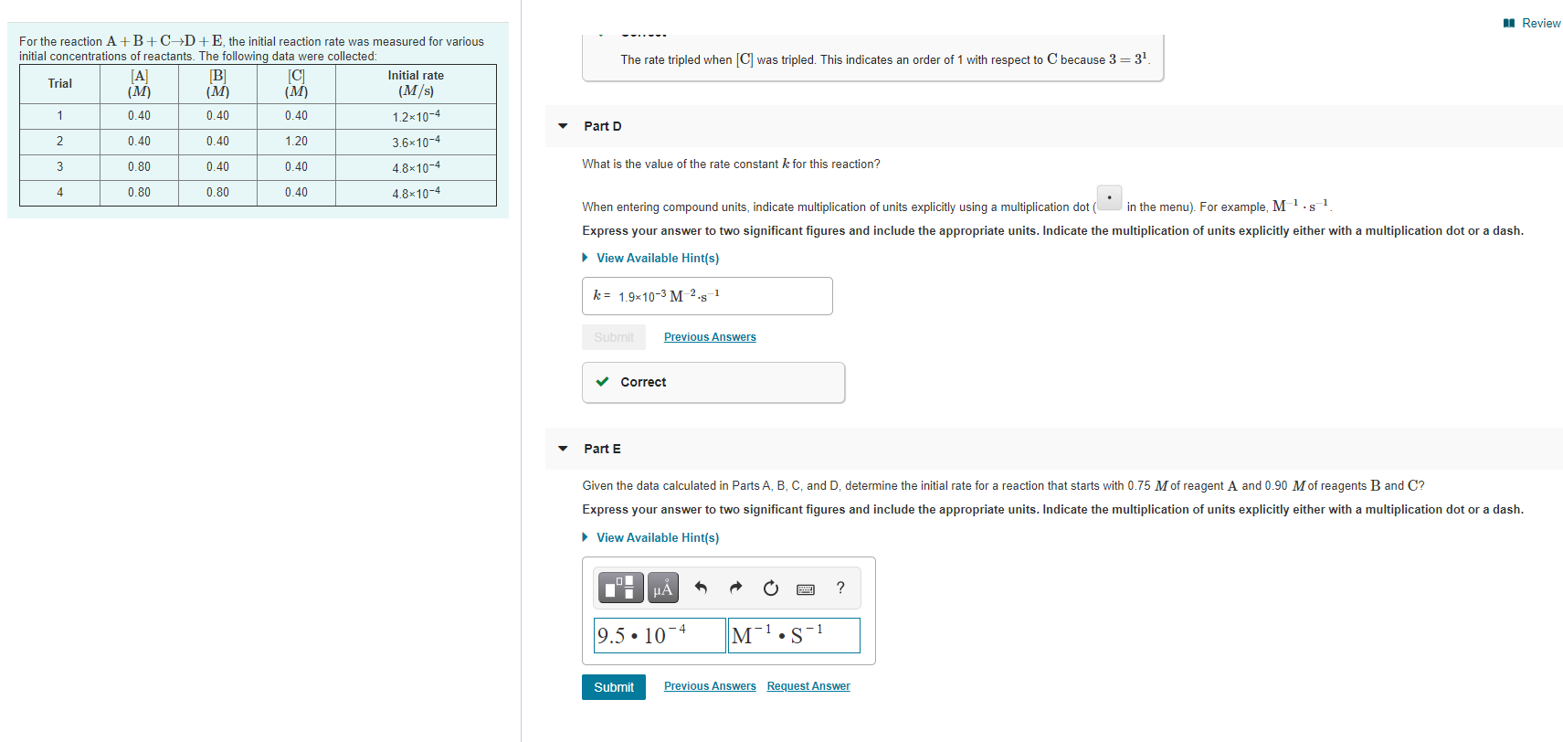 solved-part-d-what-is-the-value-of-the-rate-constant-k-for-chegg