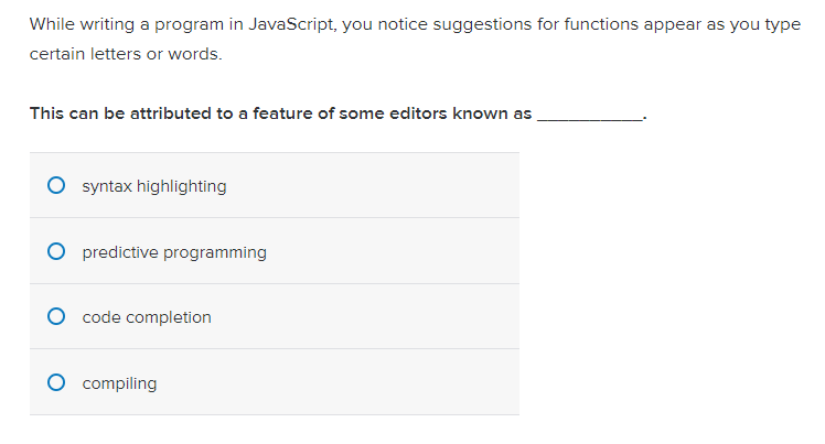 solved-which-of-the-following-actions-would-javascript-be-chegg