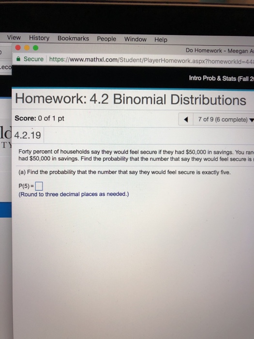 Homework in bubble writing