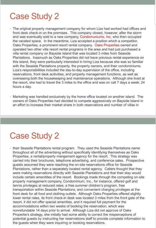 Solved Direction: Read the case study below and answer the | Chegg.com