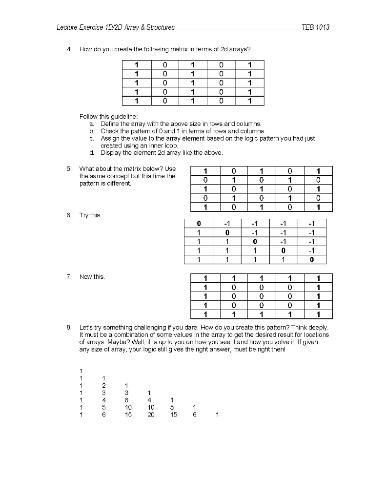 Solved a. Declare a single dimension array to store the | Chegg.com