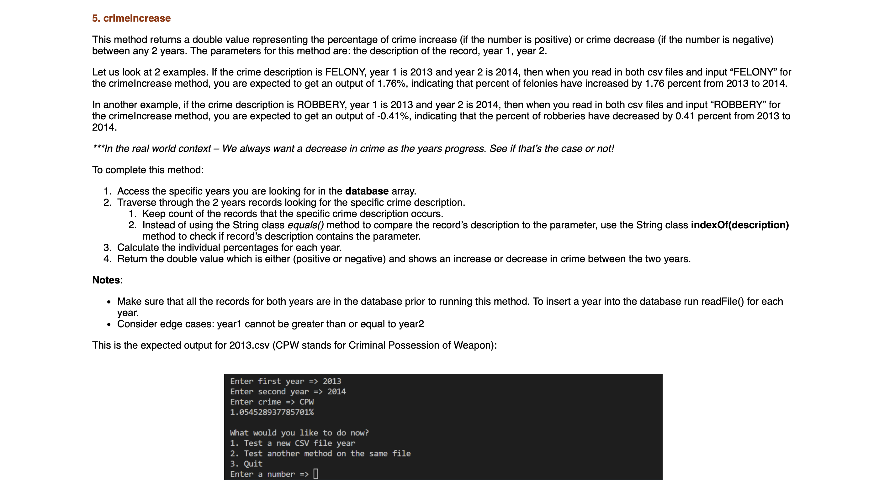 Solved This method returns a double value representing the | Chegg.com