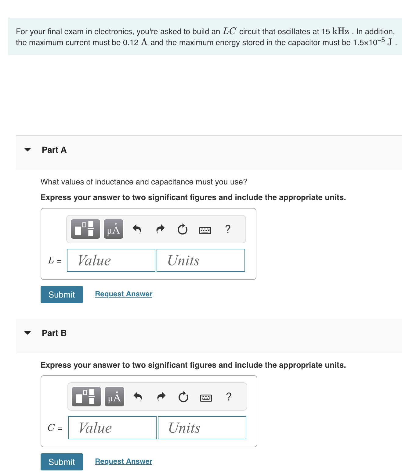 Solved For your final exam in electronics, you're asked to | Chegg.com