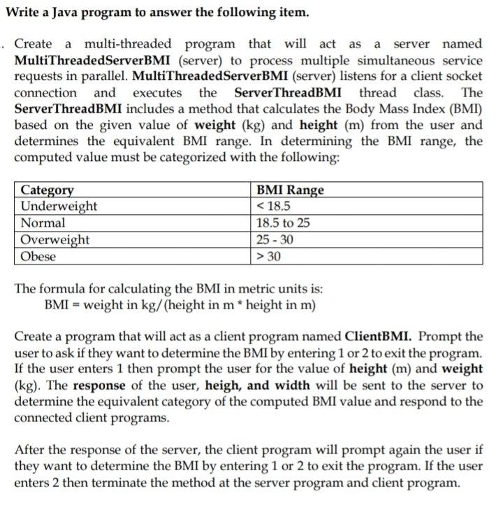 Solved Write a Java program to answer the following item. | Chegg.com