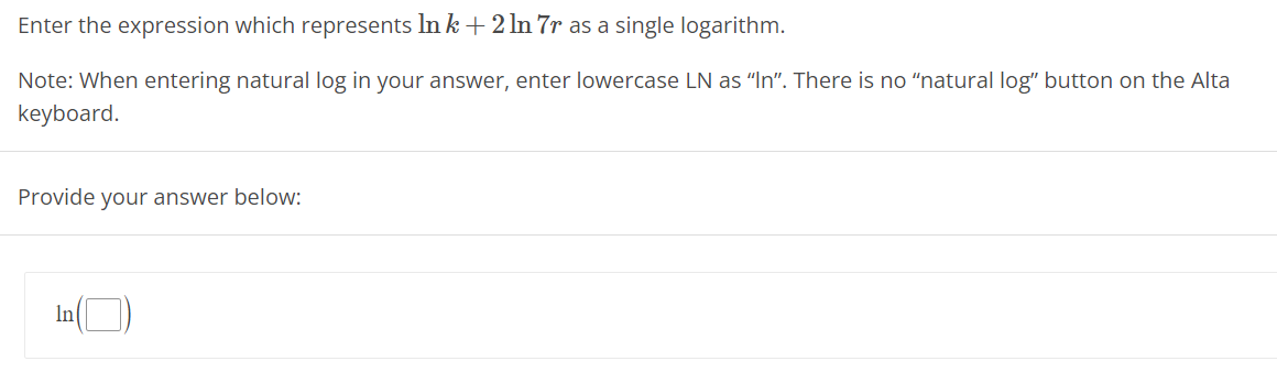 solved-use-the-product-rule-of-logarithms-to-write-the-chegg