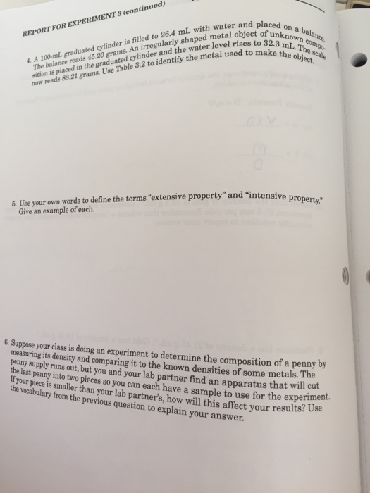 Solved ed) The balance reads 45.20 grams. An irregularly