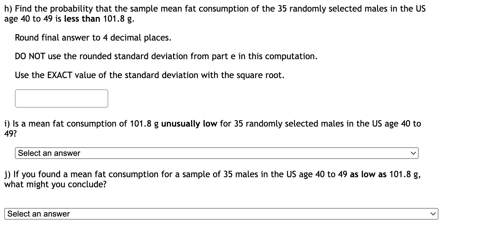 solved-standard-deviation-of-4-32-g-the-amount-of-fat-a-chegg